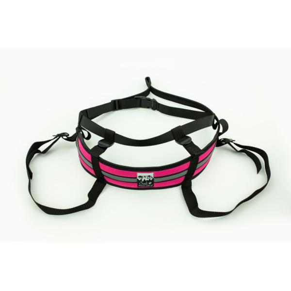 Canicross Jogging Laufgurt Sali Discovery Pink