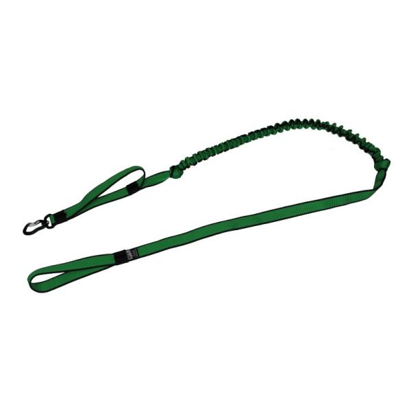 Canicross Leine AL71 Grün Schwarz