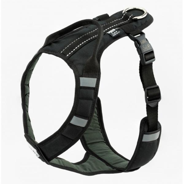 Sali-Hundegeschirr-V-Trek-Schwarz